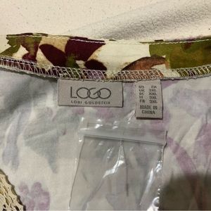 Logo blouse size 2X brand new